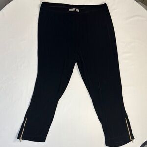 Black Straight Leg Women's Pants
